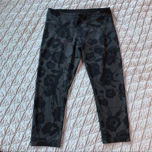 Lululemon Floral Capri Leggings